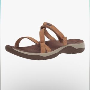 TEVA Elzada Slide Lea Sandal - Size 10